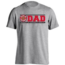 University of Louisiana at Lafayette Ragin' Cajuns Dad Proud Parent Short Sleeve T-Shirt