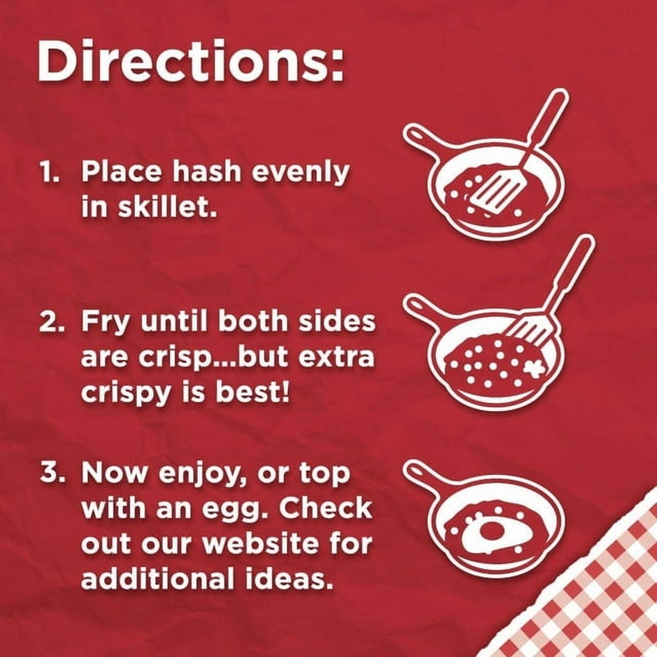 HORMEL MARY KITCHEN Corned Beef Hash, Shelf Stable, 7.5 oz Steel Can (Pack of 5)