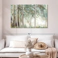 thumbnail image 2 of Elephant Stock Silver Leaves Wall Art - Horizontal Multi Panel Canvas - Living Room Wall Decor - Floral And Botanical Multi Panel - Gold And Beige Decor By Allison Pearce - 50" x 32", 2 of 8