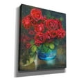 thumbnail image 2 of Epic Graffiti 'Roses in Blue Jar' by Chris Vest, Canvas Wall Art, 26"x30", 2 of 3