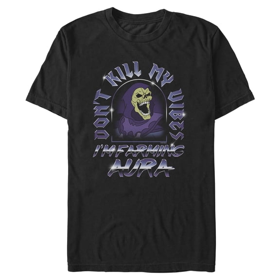 Mens Masters of the Universe Skeletor Do Not Kill my Vibes T Shirt
