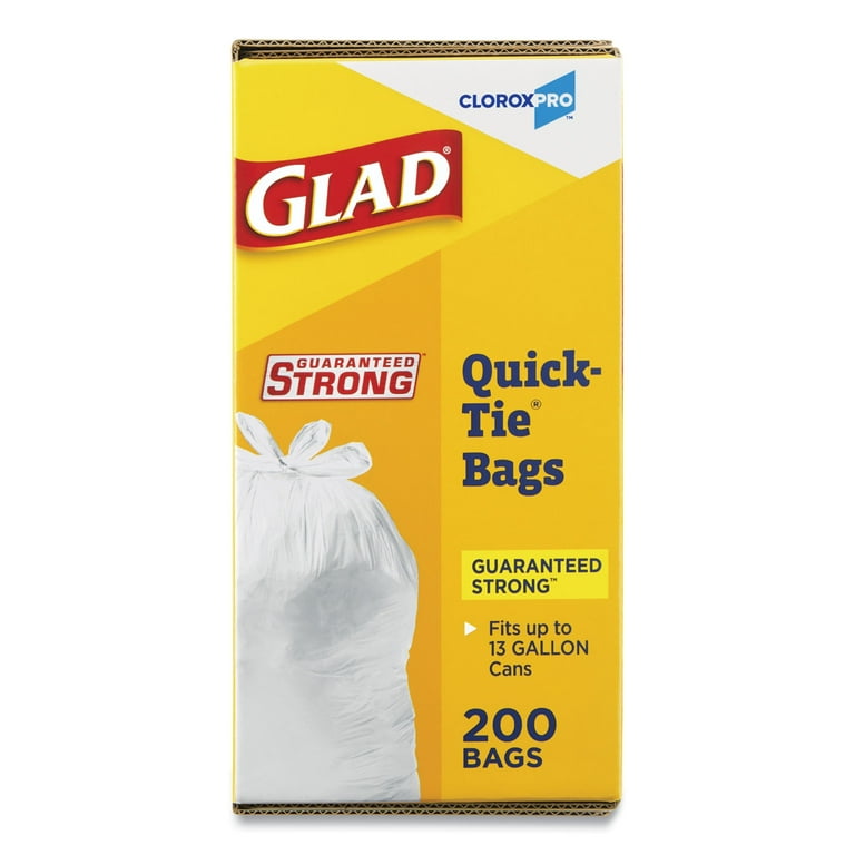 Glad Tall Kitchen Bags, Quick-Tie, 15 Bags, 1 - Ralphs