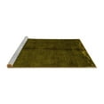 thumbnail image 2 of Ahgly Company Machine Washable Indoor Rectangle Abstract Yellow Modern Area Rugs, 5' x 7', 2 of 4