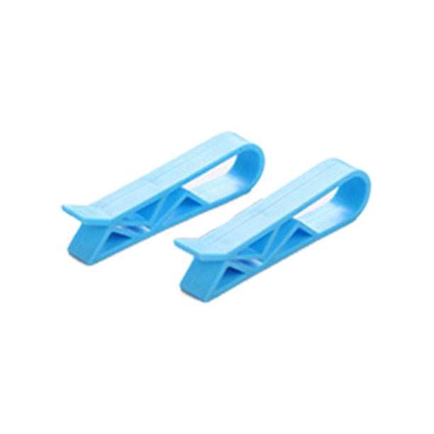 EZLIFE 2 piezas de clips de plástico para bolsas de basura, soportes de abrazadera para basura de cocina, residuos de basura S6Z6