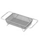 thumbnail image 1 of Expandable Cutlery Drying Rack Kitchen Sink Drain Basket Stainless Steel Drain Basket Kitchen Storag, 1 of 5