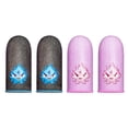 thumbnail image 4 of 1 par de fundas para los dedos para juegos fundas luminosas para las yemas de los dedos para PUBG (rosa) JShteea El nuevo, 4 of 7