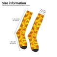 thumbnail image 5 of Fotbe 3D Sunflowers print Women's Men's Novelty Crew Socks Cotton Socks Knee High Socks for Walking,Running,Nurses,Pregnancy, 5 of 9