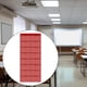 thumbnail image 5 of Calendario de aula, gráfico de bolsillo, en blanco, vacío, para colgar, almacenamiento, ahorro de espacio, índice Rojo, 5 of 8
