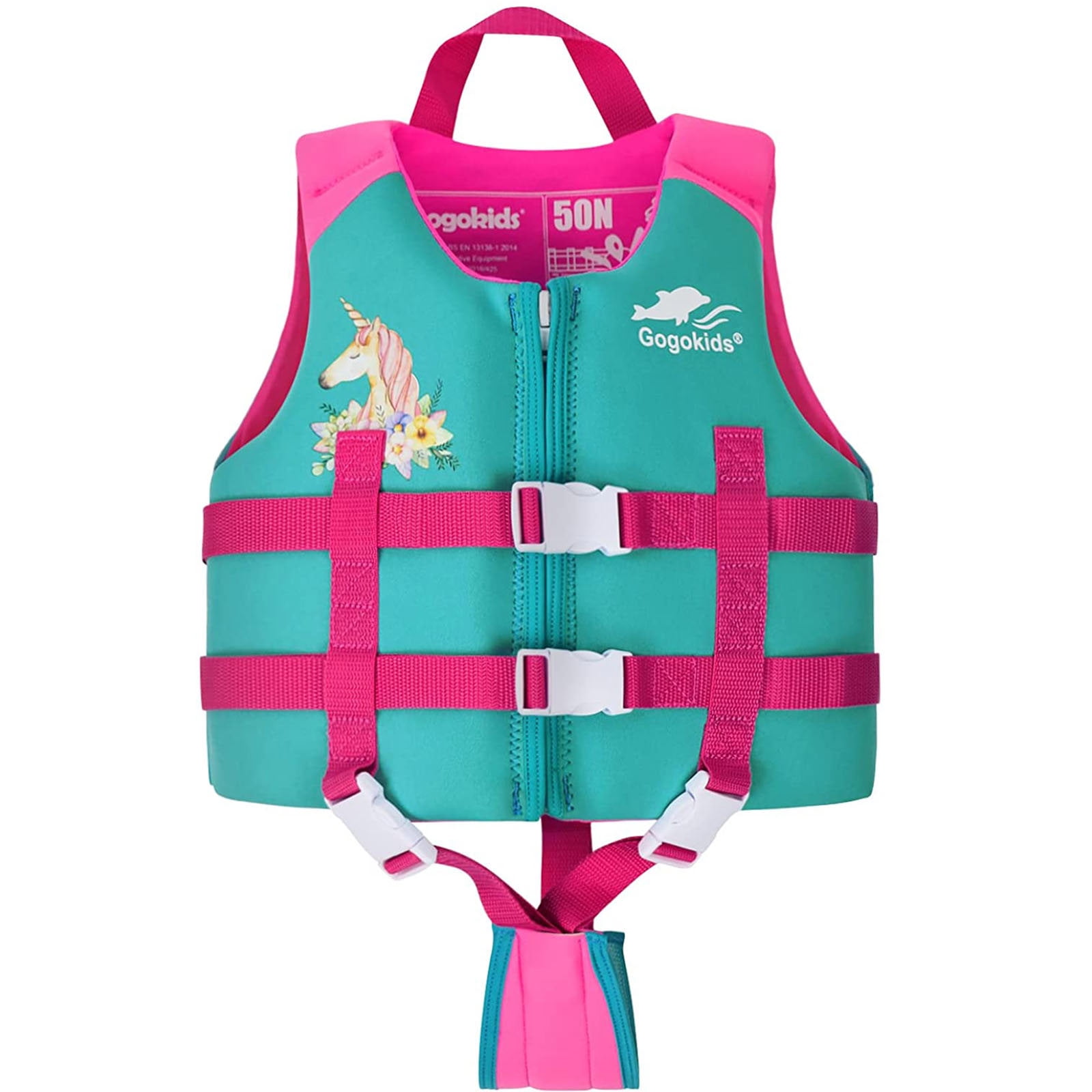 Gogokids Kids Swim Vest Life Jacket, Float Suit Children Flotation