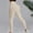 ^White, variant on BODOAO Women's High Waist Belly Long Yoga Solid Color Breathable Running Fitness Pants Butt Lifting Leggings for Women Impact Gym Seamless Workout Leggings Mid Low Waist Tummy Control Yoga Pants
