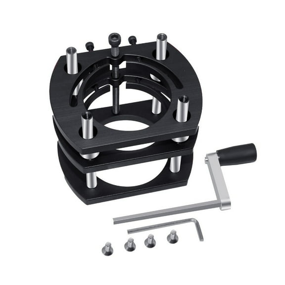 Sinyiin Machinist Aluminum Router Lift Base Adjustable Cutting Depth for Detail Work