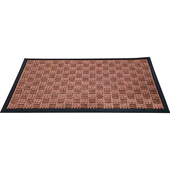 Doortex Ribmat heavy duty indoor / outdoor entrance mat - 24" x 36" - Brown