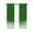 Green, variant on Ombre Waves Blackout Curtains, Light Blocking Print Window Curtains, Abstract Art Gradient Black Modern Thermal Insulated Window Drapes for Living Room Kitchen Cafe 2 Panels, 104"W x 63"L