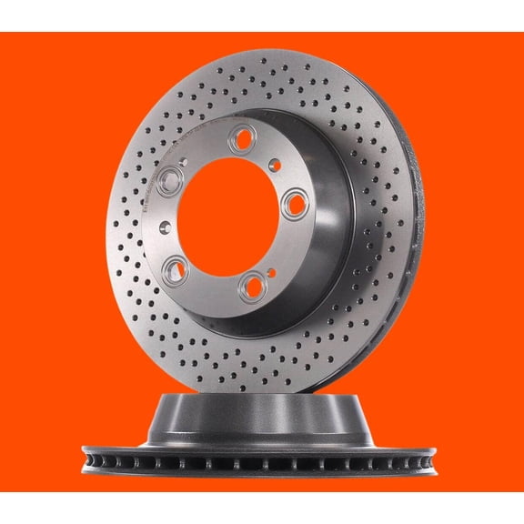 Brembo 09.8890.21 BRAKE ROTORS Fits select: 2000 PORSCHE BOXSTER, 2006-2011 PORSCHE CAYMAN S