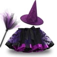 thumbnail image 5 of BOOMNY Halloween Toddler Baby Girls Witch Dress Up Funny Hallowmas Party Outfits Sets Playful Stage Performance Clothes Set, 5 of 5
