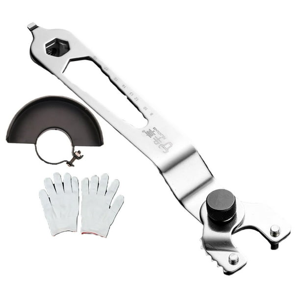 Llave angular Llave inglesa angular Alta dureza Acero multifuncional Ajustable Con tapa