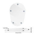 thumbnail image 2 of Silicone Sliding Base for Stand Mixer, Acrylic Transparent Slider Pad, Movable Mat for Kitchen Countertop Protector, 2 of 7