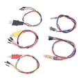 thumbnail image 1 of Juego de adaptadores de sonda de programador, adaptadores de sonda profesionales de 5 piezas Adaptador de sonda de programador automático Adaptador de sonda de programador Diseñado con precisión, 1 of 9