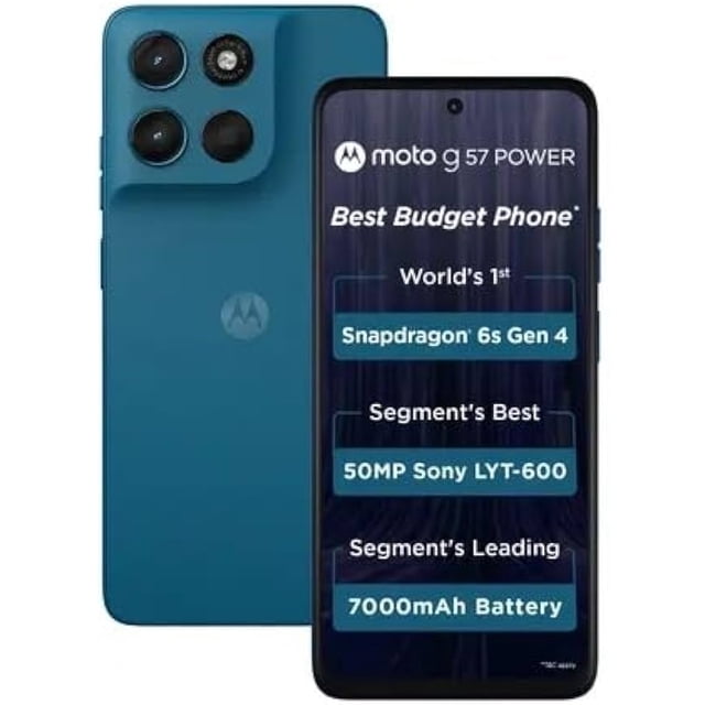 Telefono Celular Smartphone Motorola G57 Power 5G 7000 mAh 8GB + 256GB Nuevo Liberado