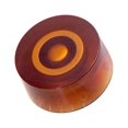 thumbnail image 3 of Luckyn 4 Pcs Multi Color LP Electric Guitar Volume Tone Knob Top Hat Speed Control Guitar Knobs Brown, 3 of 7