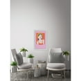 thumbnail image 6 of Marmont Hill Yellow Hat Framed Painting Print, 6 of 6