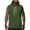 Army Green, variant on Yaoyar Mens Workout Hooded Tank Tops Gym Sleeveless Hoodies Bodybuilding Cut Off Muscle T-Shirts