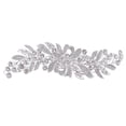 thumbnail image 1 of Miangastore Vintage Rhinestone Hair Comb Silver Crystal Glass 1Set 8.7X2In, 1 of 8
