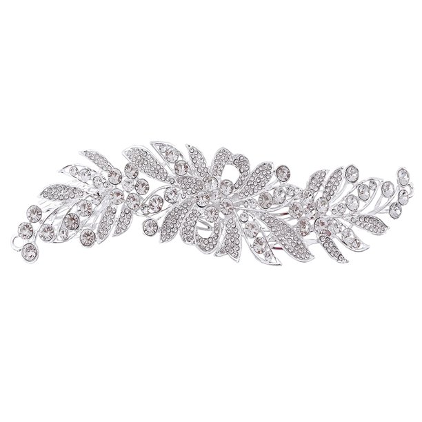 Combas de cabello para el cabello de rehinestona para la boda brillante tocos de novia de boda