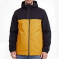 thumbnail image 5 of Men's Winter Hooded Jacket, Solid Color Long Sleeve Coat With Zipper, Casual Warm Outwear For Cold Weather Yellow XL, 5 of 8
