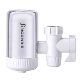 Lot De 2 Filtres Robinet Charbon Actif – Purificateur Eau Cuisine Et Salle De Bain, Élimine Chlore, Fluor, Métaux Lourds – 6 Couches Filtrantes