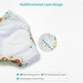 thumbnail image 3 of Insular 2 Pcs Training Pants Underwear 6 Layers Breathable Cotton Toddler Potty Training Underwear, 3 of 7