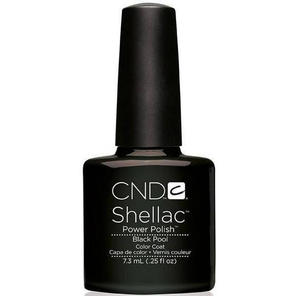 CND Creative Nail Design SHELLAC Gel Polish .25oz/7.3mL - Black Pool