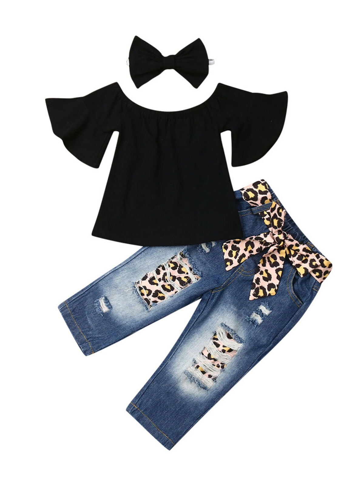 baby leopard pants