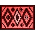 thumbnail image 1 of Ahgly Company Indoor Rectangle Abstract Red Modern Area Rugs, 5' x 8', 1 of 4