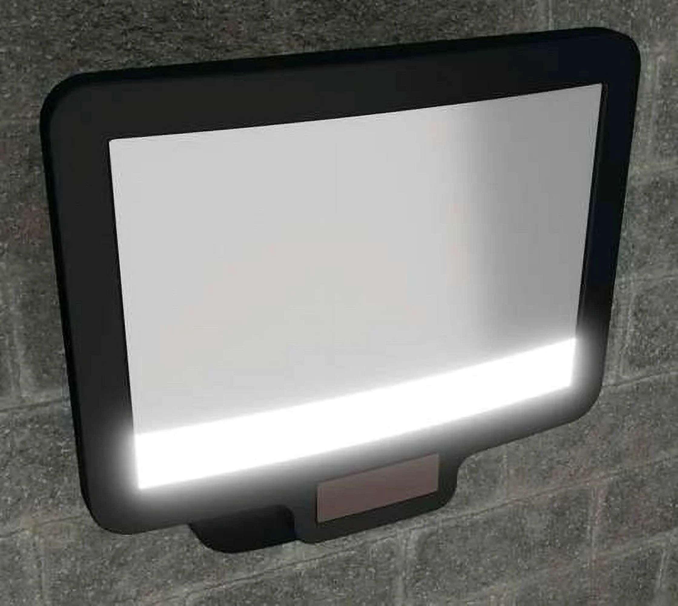 Hyper Tough LED Motion Security Light, 3000 Lumens, Hardwired, Triple Adjustable Heads, Dusk-to-Dawn, 120° Motion Sensor, Black, Outdoor Flood Light, Requires Installation