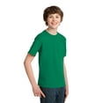 thumbnail image 4 of Port & Co Teen Unisex Regular Plain Short Sleeves T-Shirt Kelly X-Large, 4 of 6