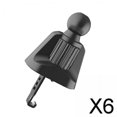 thumbnail image 1 of Adaptador de Cabeza de Bola de Montaje de Gancho de Salida de Aire de Coche 6x Baoblaze, 1 of 8