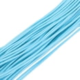 thumbnail image 4 of Uxcell Elastic Cord Heavy Stretch String Rope for Crafting DIY Sewing Hook Straps Camping Tie Down Strap Aquamarine Blue 2mm x 100m, 4 of 5