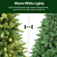 thumbnail image 6 of 4.5/6/7.5ft Artificial Christmas Tree Premium Xmas Fall Tree Fir Spruce 400/700/1346 Tips Party Home Decoration, 6 of 8