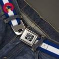 thumbnail image 2 of Buckle-Down Belt, Seatbelt Buckle Belt, Colorado Flag Snowboarder Blue White Red Yellow, 30 to 44 Inches, 2 of 9