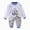 A124-Blue, variant on Girls and Boys Pajama Long Sleeve Sets for Toddlers Fall Winter Outfits Set Cozy Night Clothes for 6-12 Months 12-24 Months 2T 3T 4T 5T 6T 7T Children Blue,3-6 Months