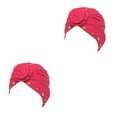 thumbnail image 2 of Turbante Hijab Sonducket con nudo Rosa roja 2Conjunto, 2 of 6