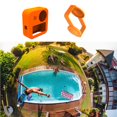 thumbnail image 4 of Seitruly Estuche de silicona para cámara Cubierta de cámara naranja Práctico protector de cámara Funda para cámara Marco de cámara Accesorios de cámara y óptica, 4 of 7