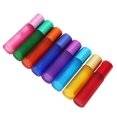 thumbnail image 3 of EeaseMX botellas vacías tipo roll-on de vidrio con cuentas de acero, para cosméticos, pequeñas botellas de almacenamiento para uso diario (10 ml), 3 of 7