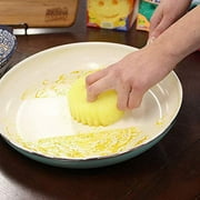 Scrub Daddy Original Scratch Free FlexTexture Scrubbing Sponge, Yellow