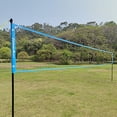 thumbnail image 2 of GAMESUN Portable Volleyball Net Set System-Portable Volleyball Set for Backyard with Professional Volleyball Net, Wrap Yarn Volleyball and Pump, Boundary Line, Carry Bag, 2 of 5