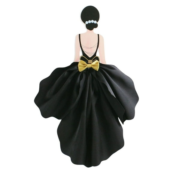 BallsFHK New Wedding Dress Cupcake Topper Back Silk Skirt Cake Topper Girl Lady Birthday Cake Decorations Party Cake Party Supplies