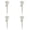 White, variant on 4-12PC Self Watering Spikes for Adjustable Watering Devices with Slow Release Control Switch Water Dripper Planter Insert Automatic Waterer for Vacations