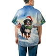 thumbnail image 5 of Hello Winter Bernese Mountain Dog Frosty Morning Walk Welcome Snowy Christmas Hawaiian Shirt Breathable Summer Unisex Merch Berner Lover Gifts - 02018, 5 of 6