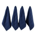 thumbnail image 1 of Design Imports DII Nautical Blue Chevron Luxury Barmop (Set of 4), 1 of 4